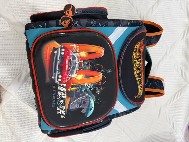 Школьный рюкзак портфель hot wheels