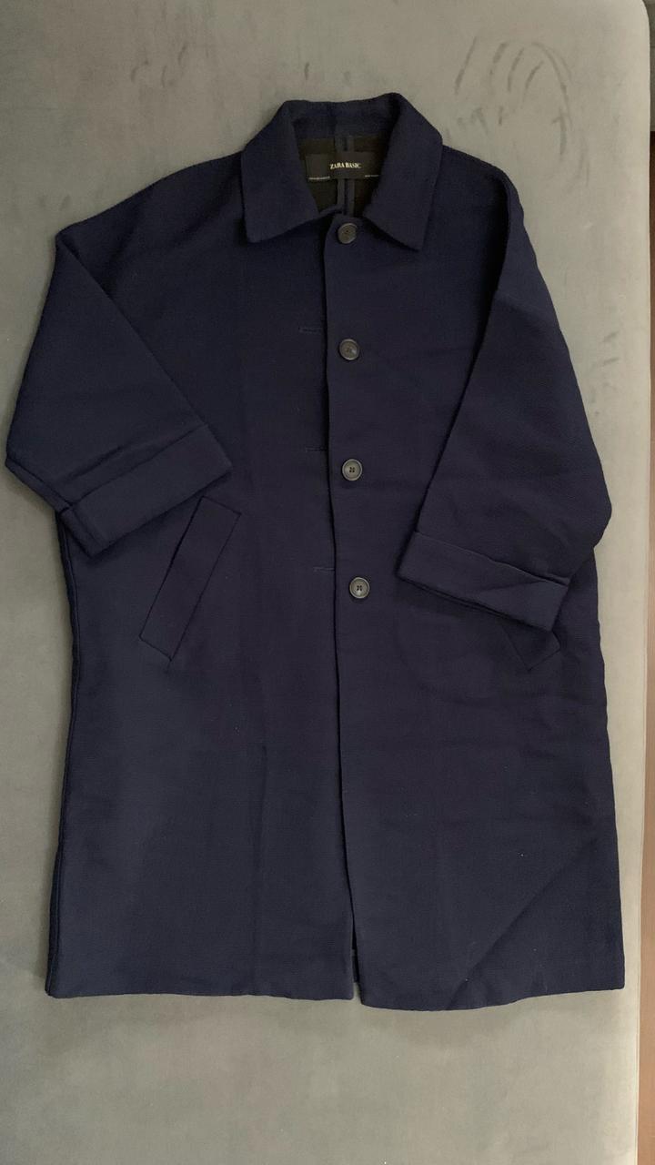 Пальто женское Zara basic вискоза весна-осень