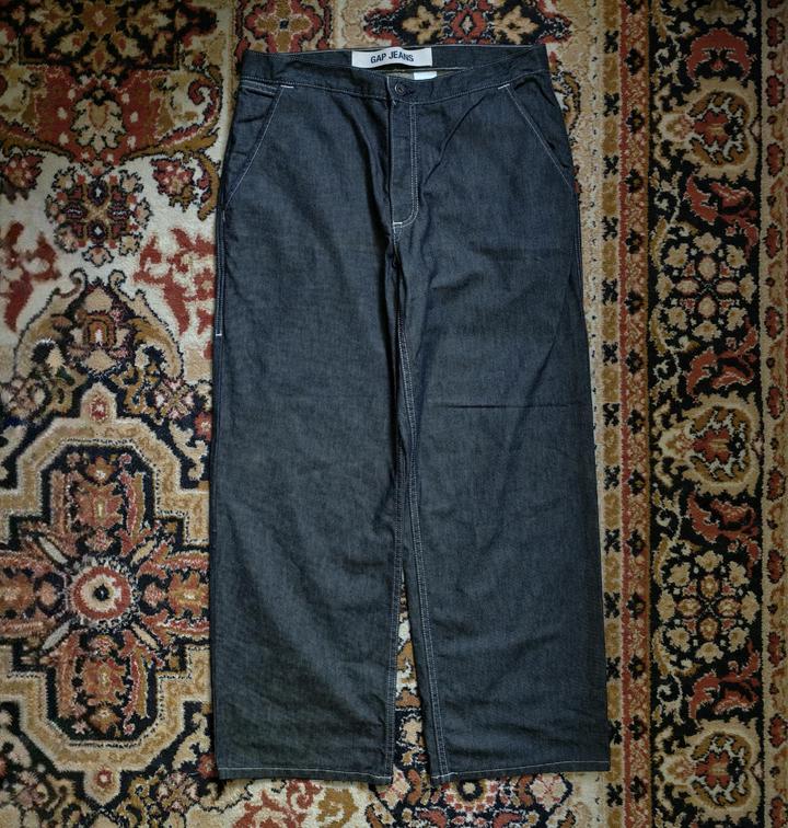 Винтажные широкие джинсы GAP Mechanic