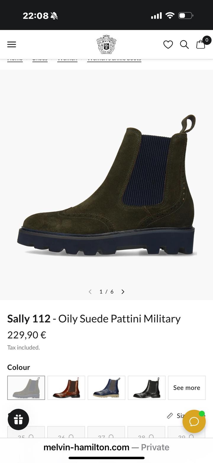 Ботинки Melvin & Hamilton