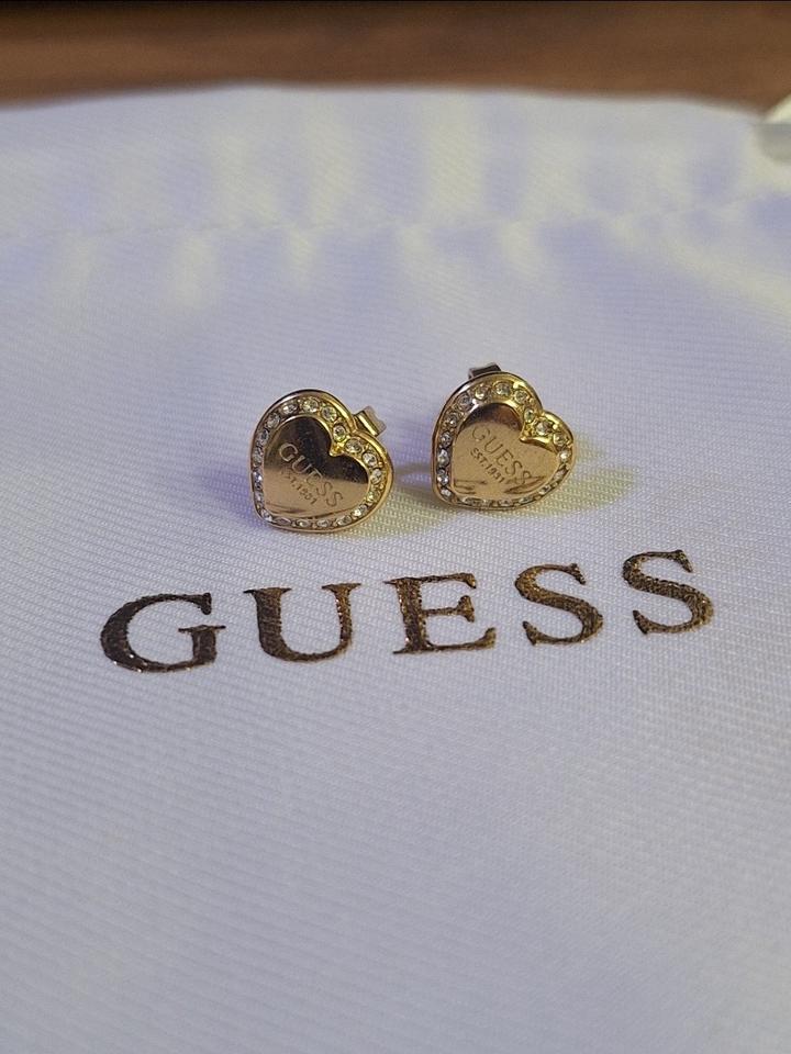 Продам комплект Guess:колье и серьги-пуссеты