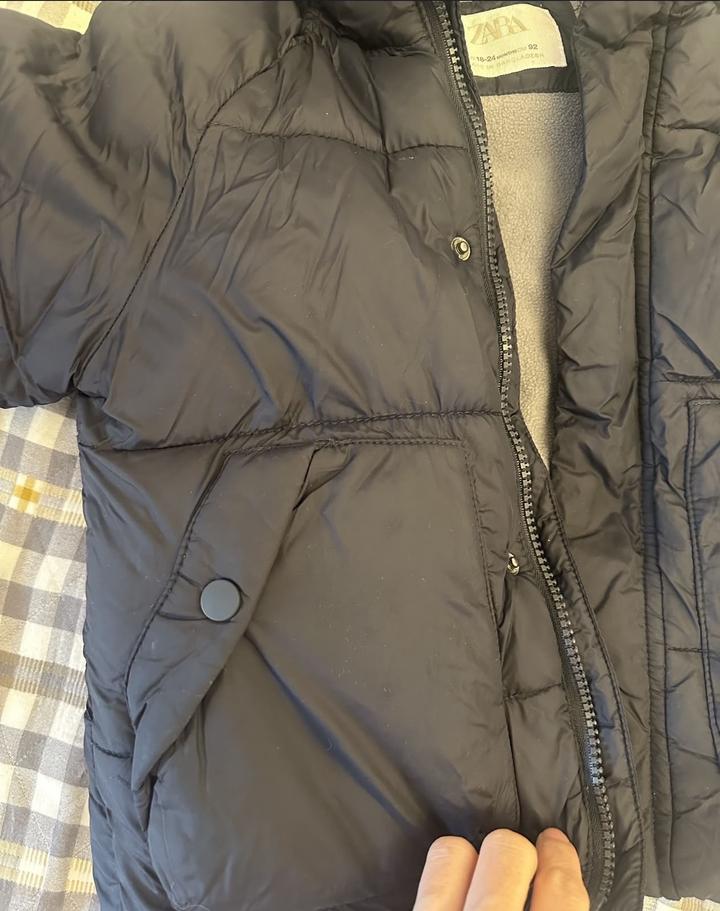Куртка зимняя Zara 92 cm 18-24 мес