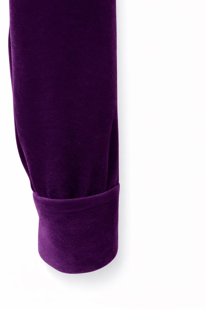 Бархатная блуза