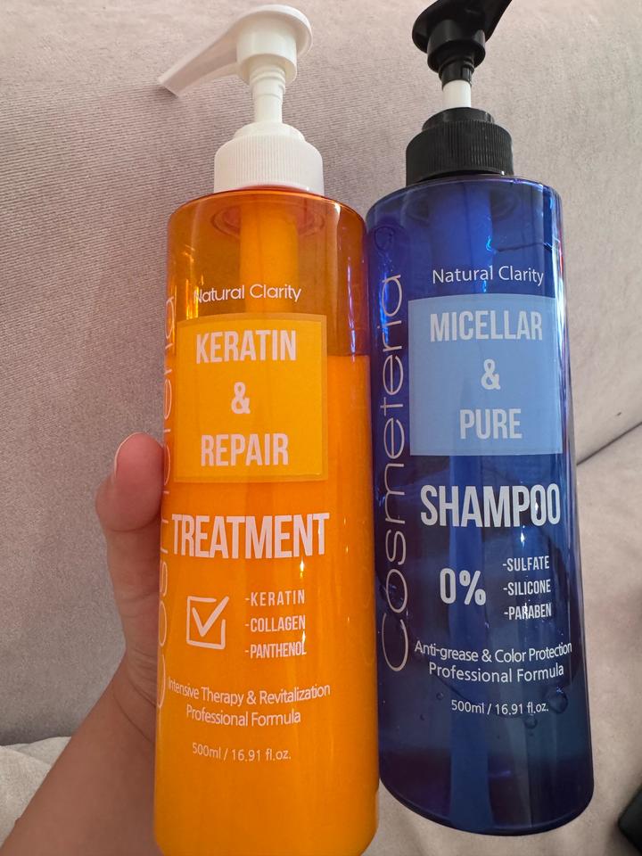 Шампунь и бальзам для волос