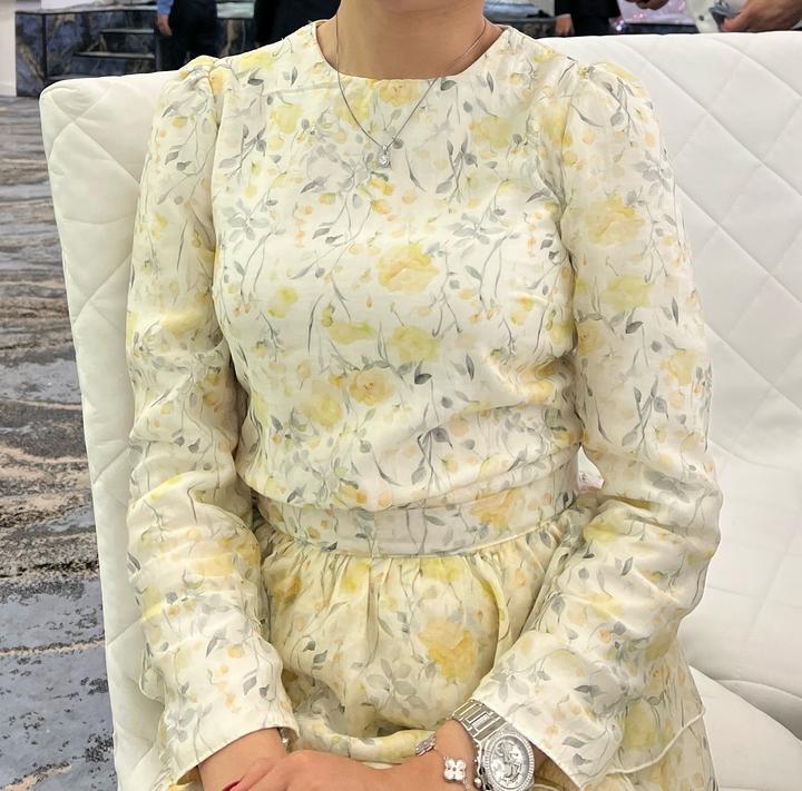 Желтое платье Altynym