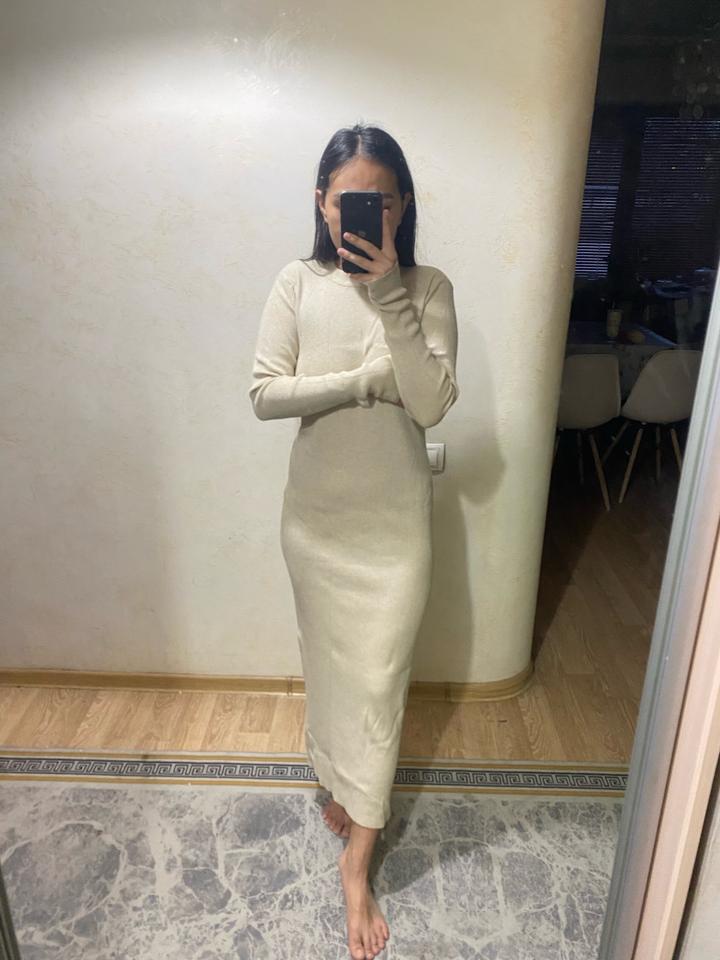 Платье трикотажное