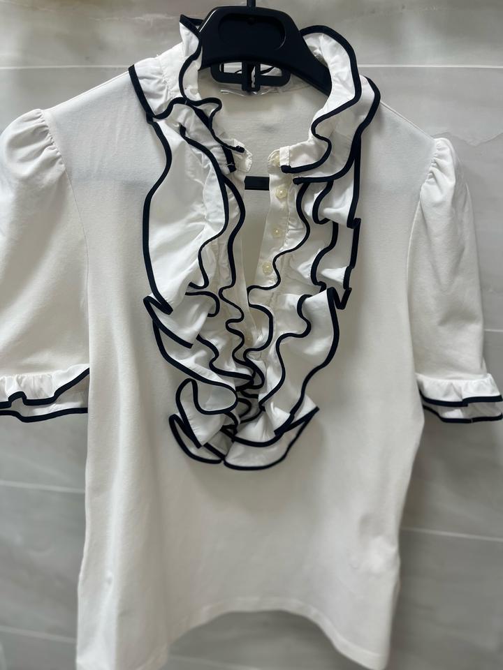 Блузка белая