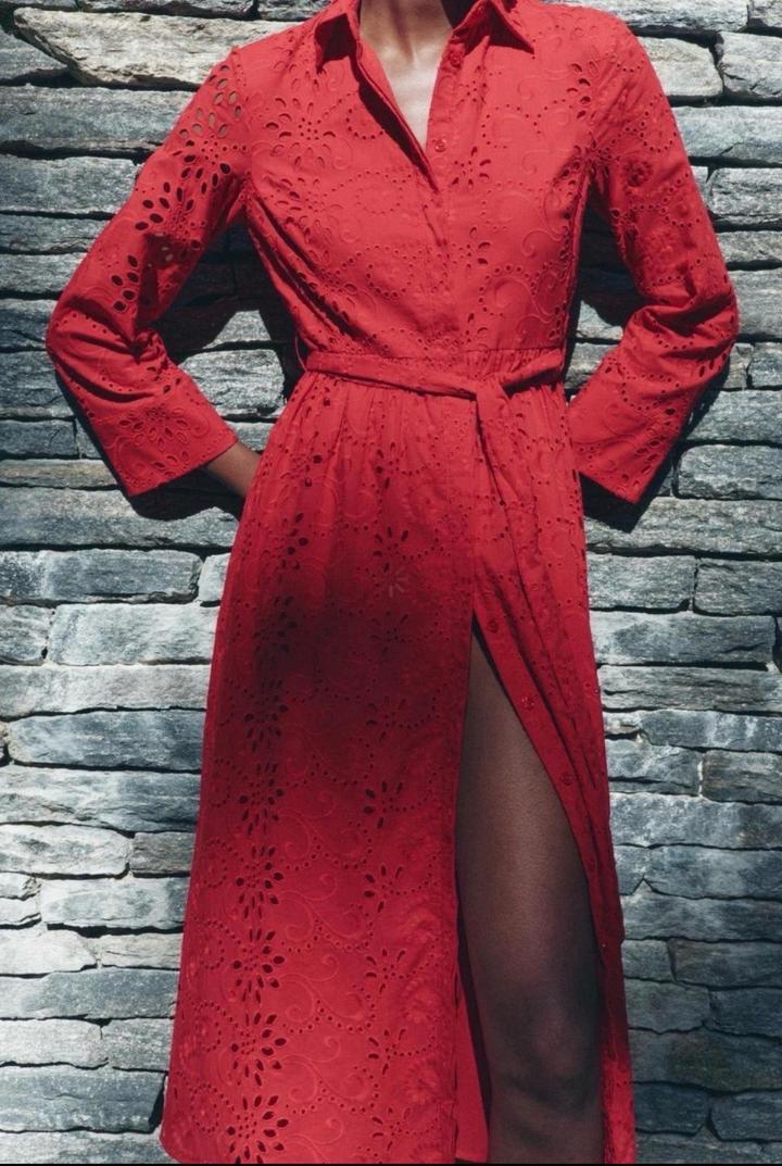 Платье хлопок ZARA