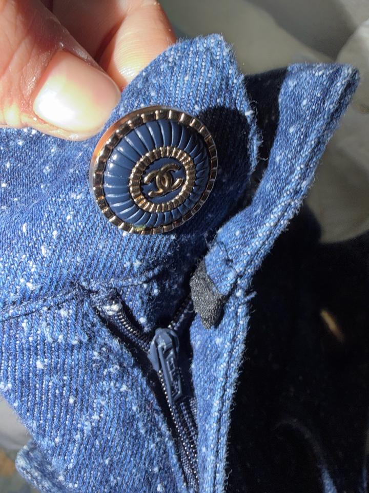 Джинсы укорочение