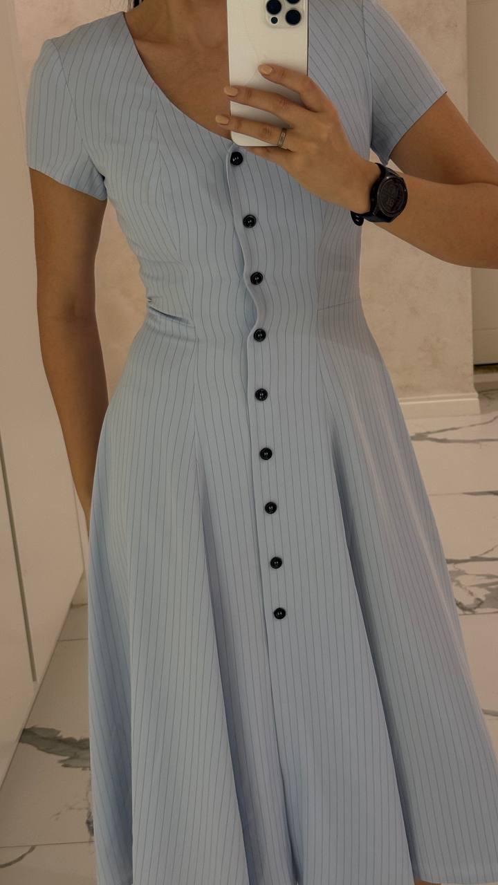 Голубое платье Matlyuba Atelier