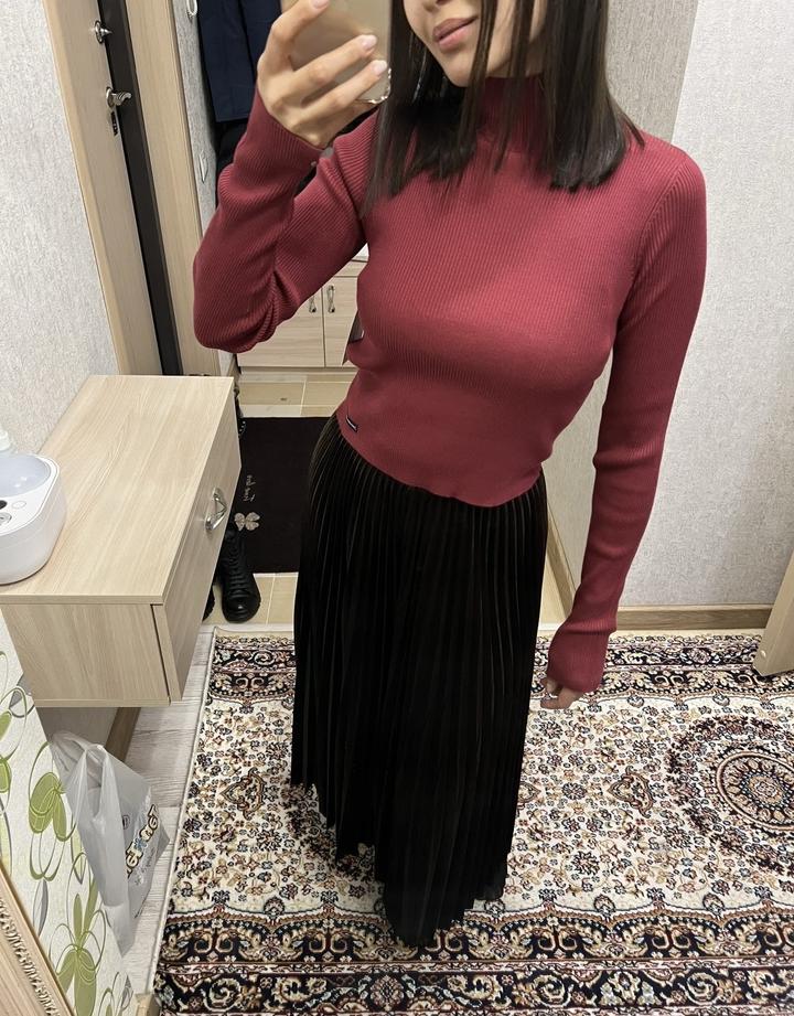 Укороченная водолазка Calvin klein jeans