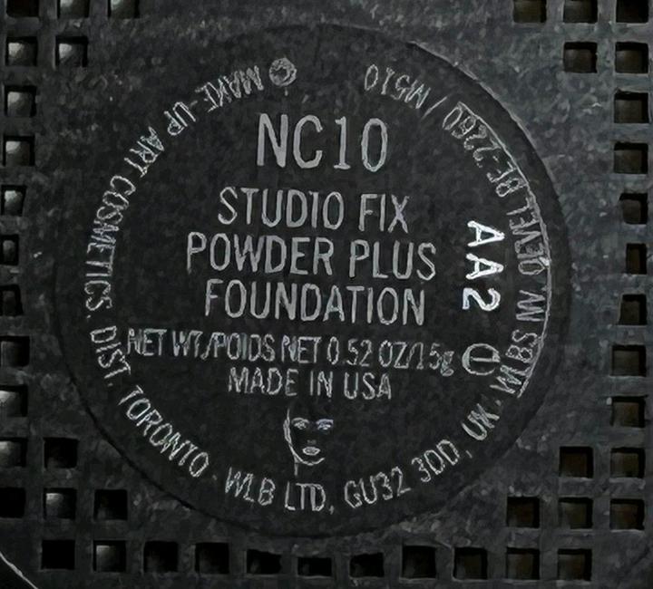 Пудра Mac Studio Fix цвет NC10 оригинал