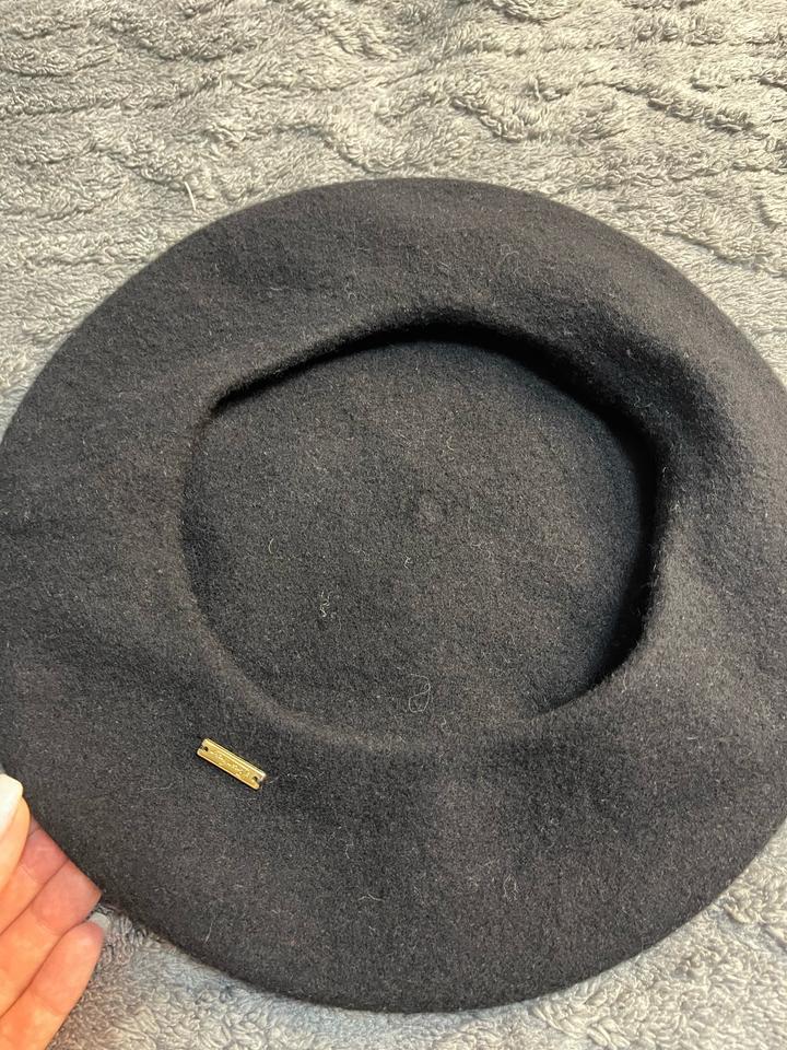 Черный берет Borsalino