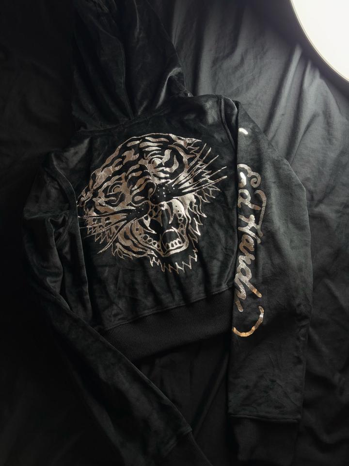 Оригинал зип худи Ed Hardy