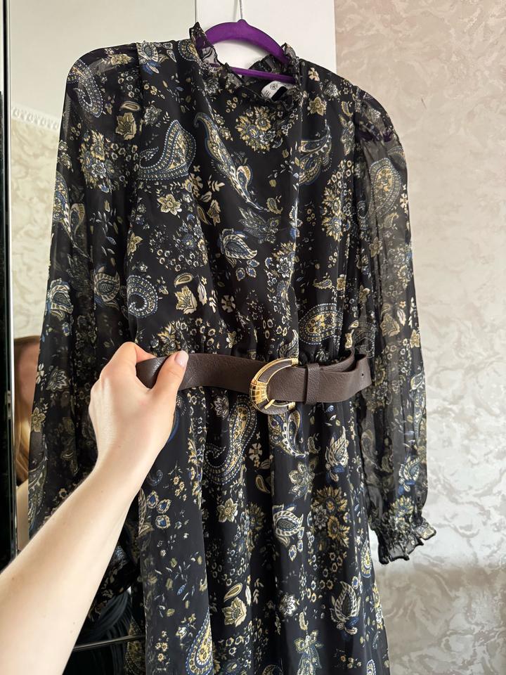 Шифоновое платье