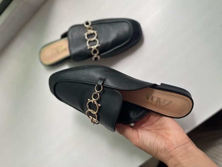 Черные мюли Zara