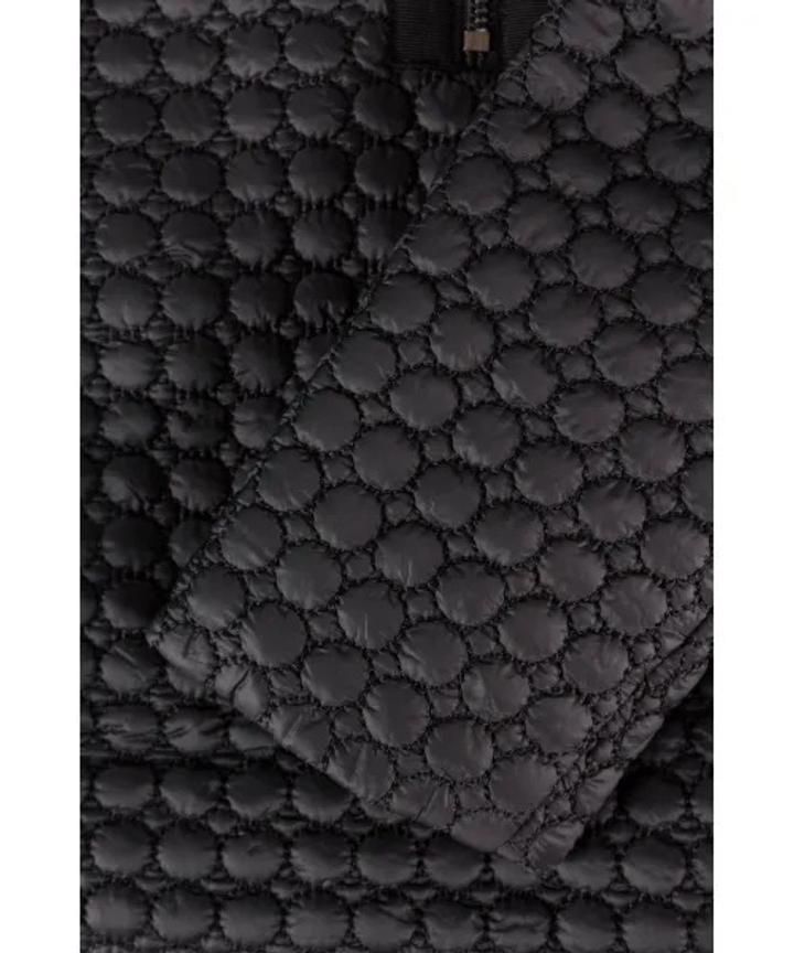 Armani jeans Черное полиамидовое пальто