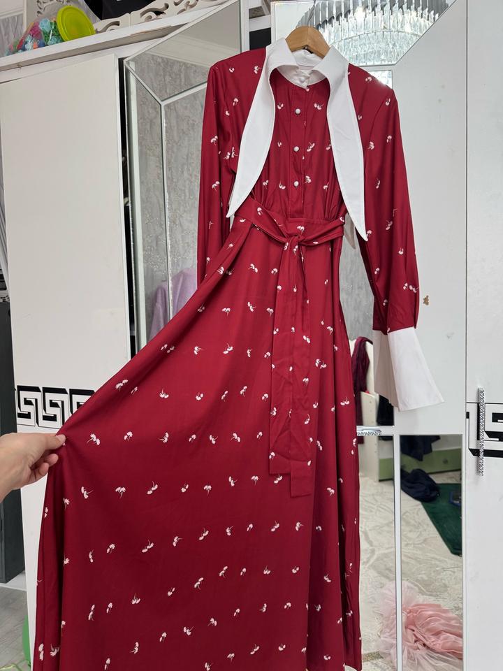 Платье шелковый