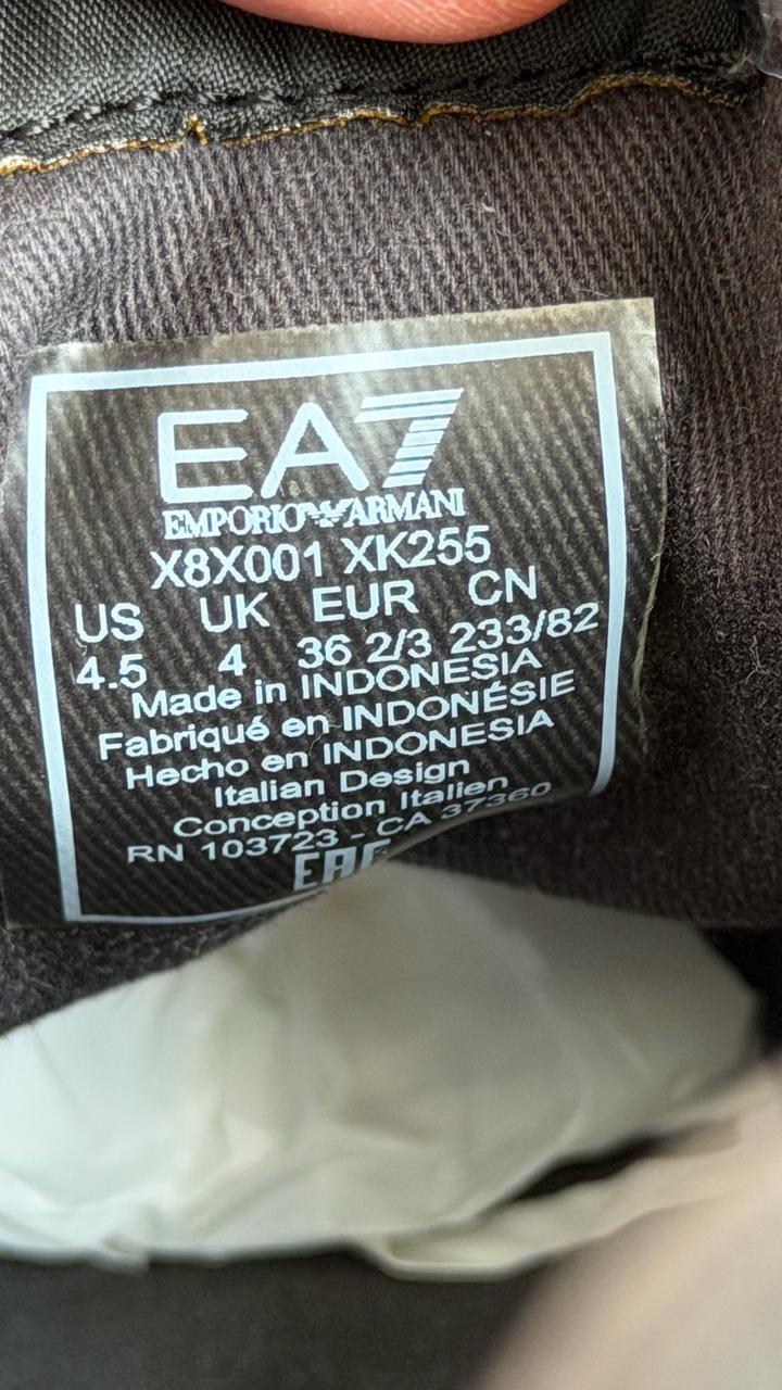 Сникерсы EA7 Emporio Armani кеды