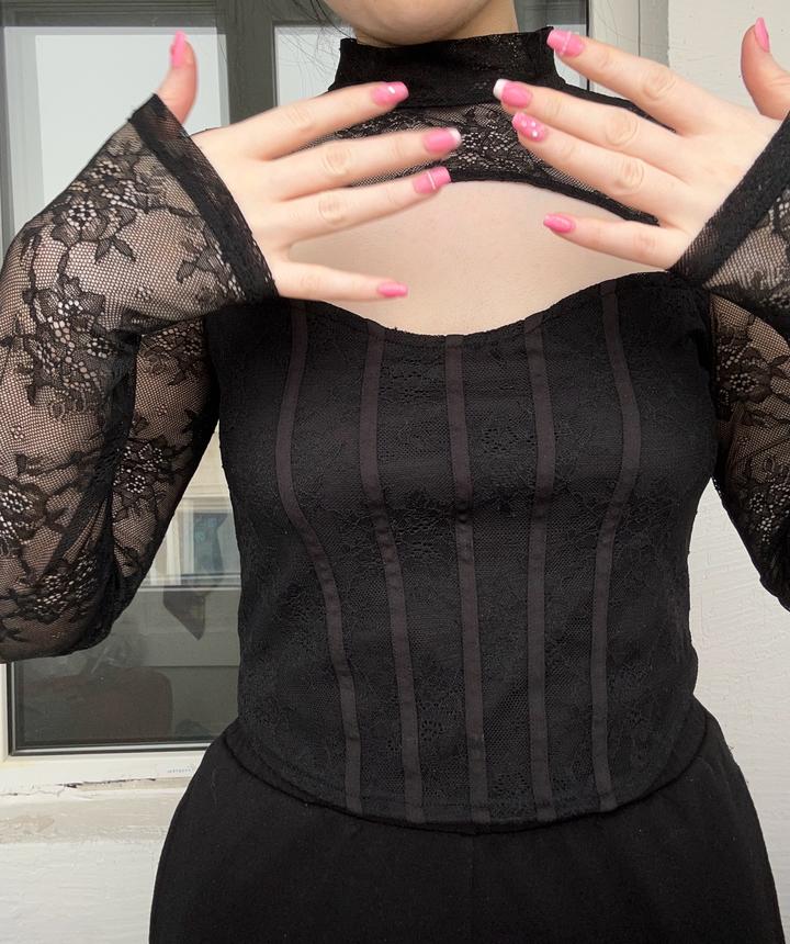 Топ под корсет