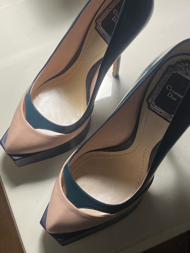 Каблуки кожаные Christian Dior