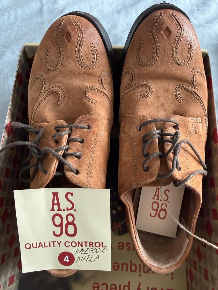 женские кожаные полуботинки