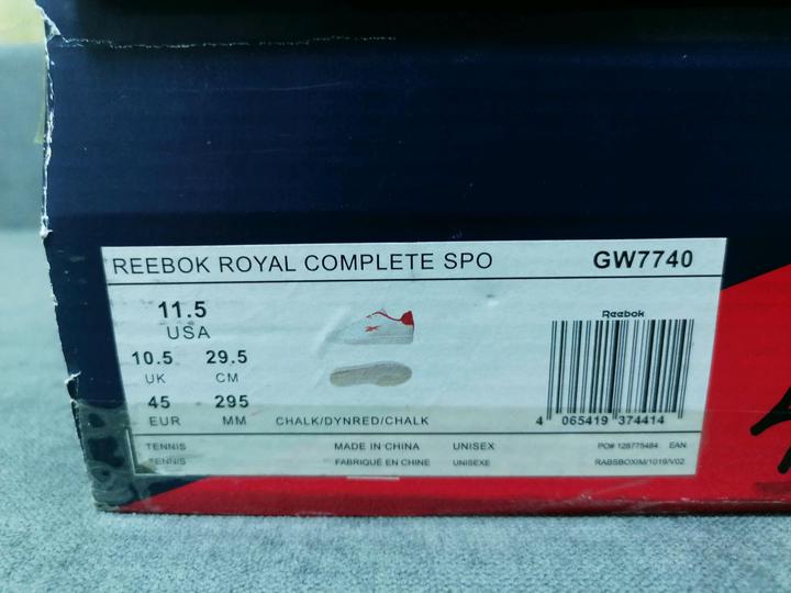 Кеды Reebok Royal Complete Sport GW7744