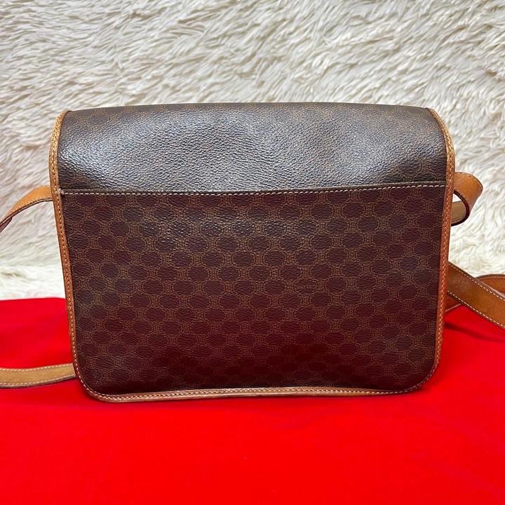 Винтажная Celine Macadam Flap Shoulder Bag