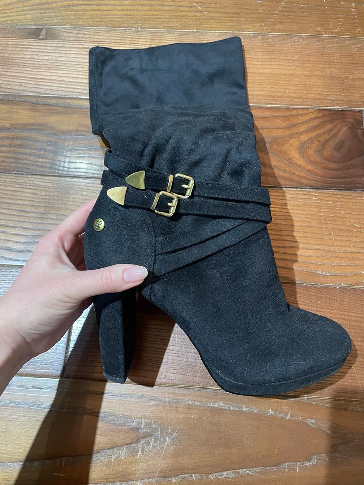 Черные ботфорты Blink