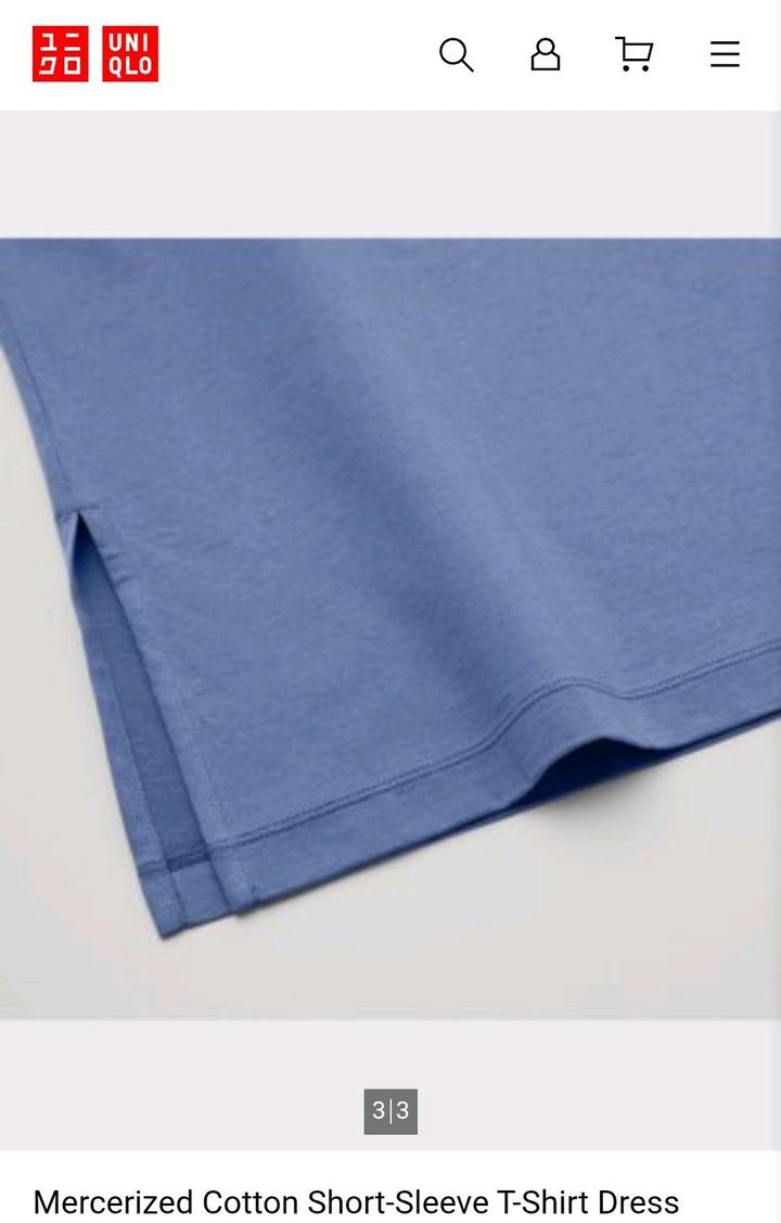 Базовое платье на каждый день Uniqlo
