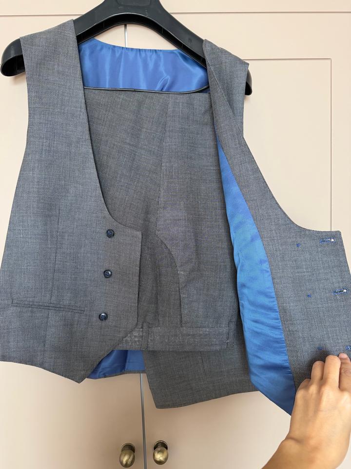 Костюм мужской в клетку