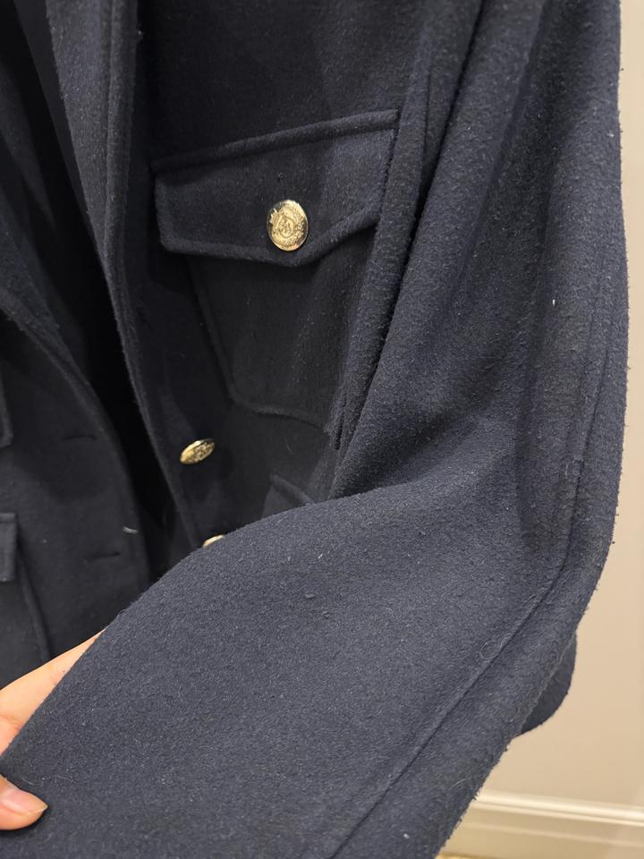 пиджак темно синий Zara