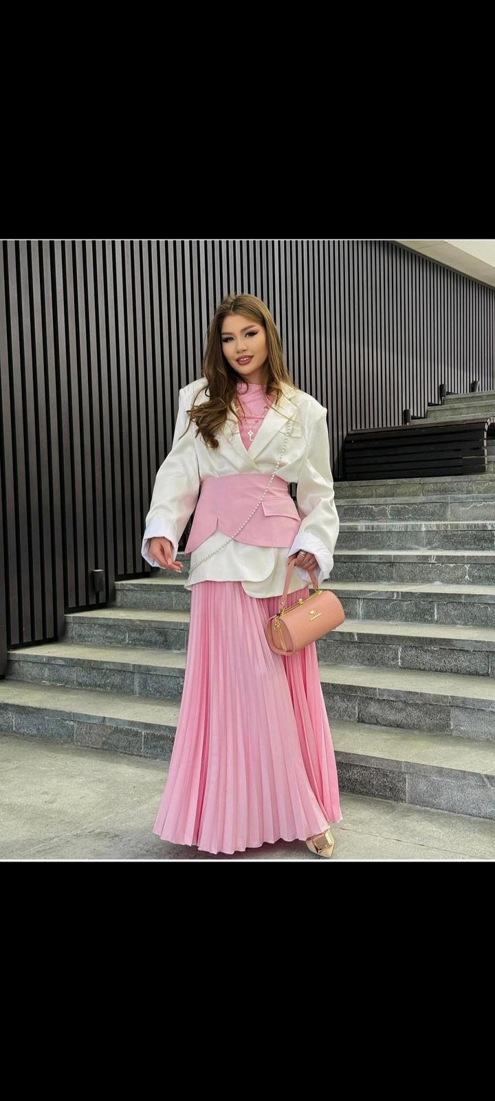 Юбка с баской