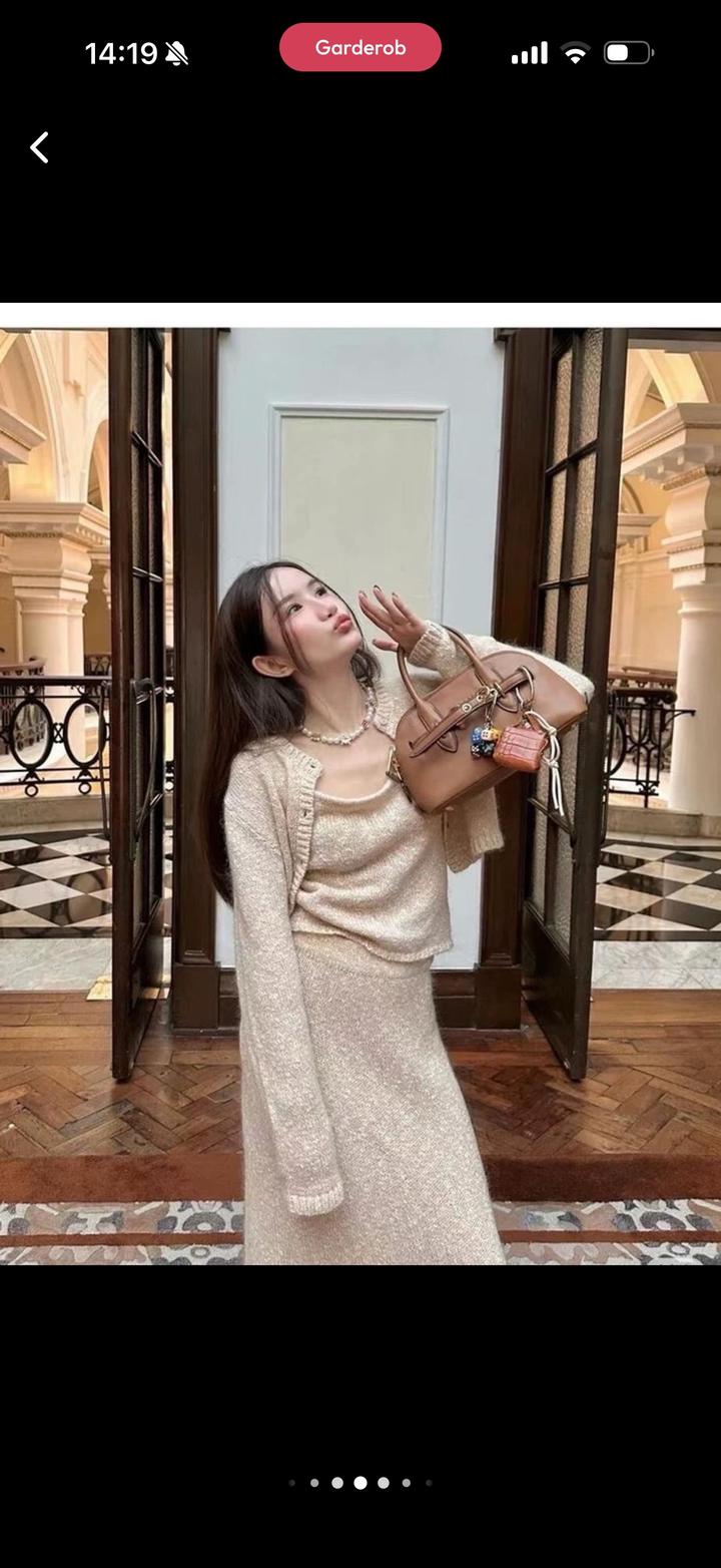 Кожаная сумка в стиле miu miu