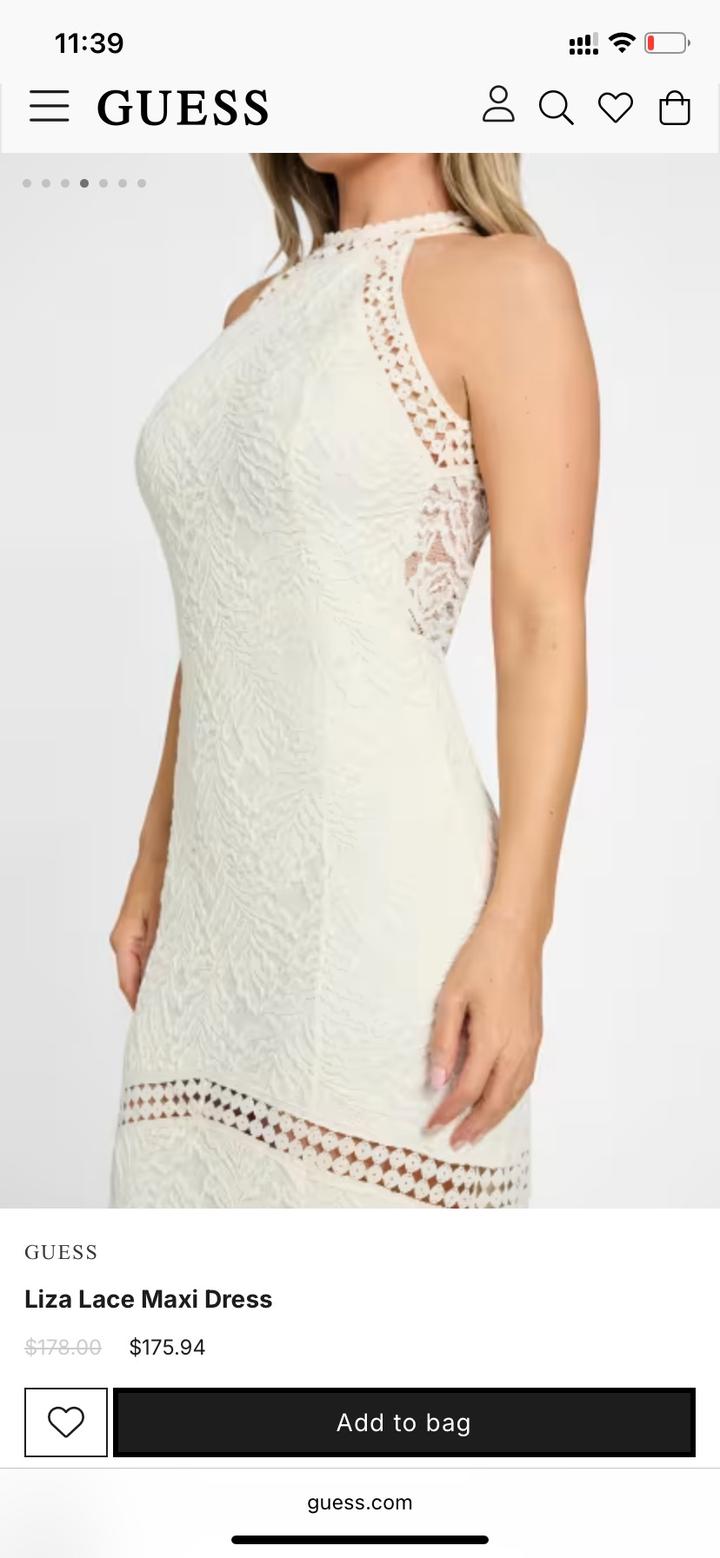 Элегантное платье от GUESS