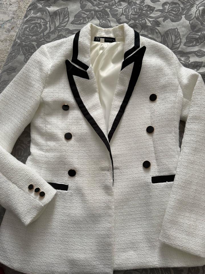Белый пиджак Zara
