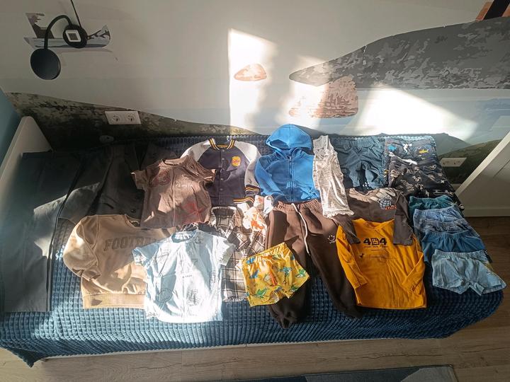 Пакет одежды мальчику на 3-4 года