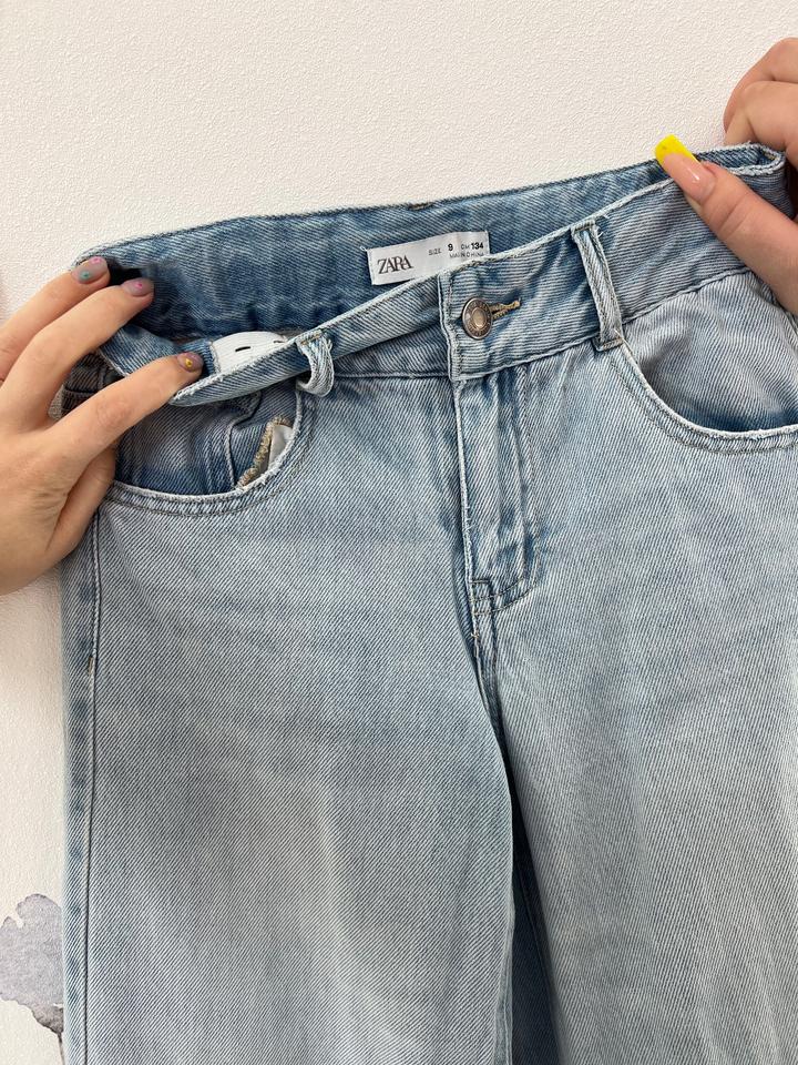 Джинсы Zara с утеплителем