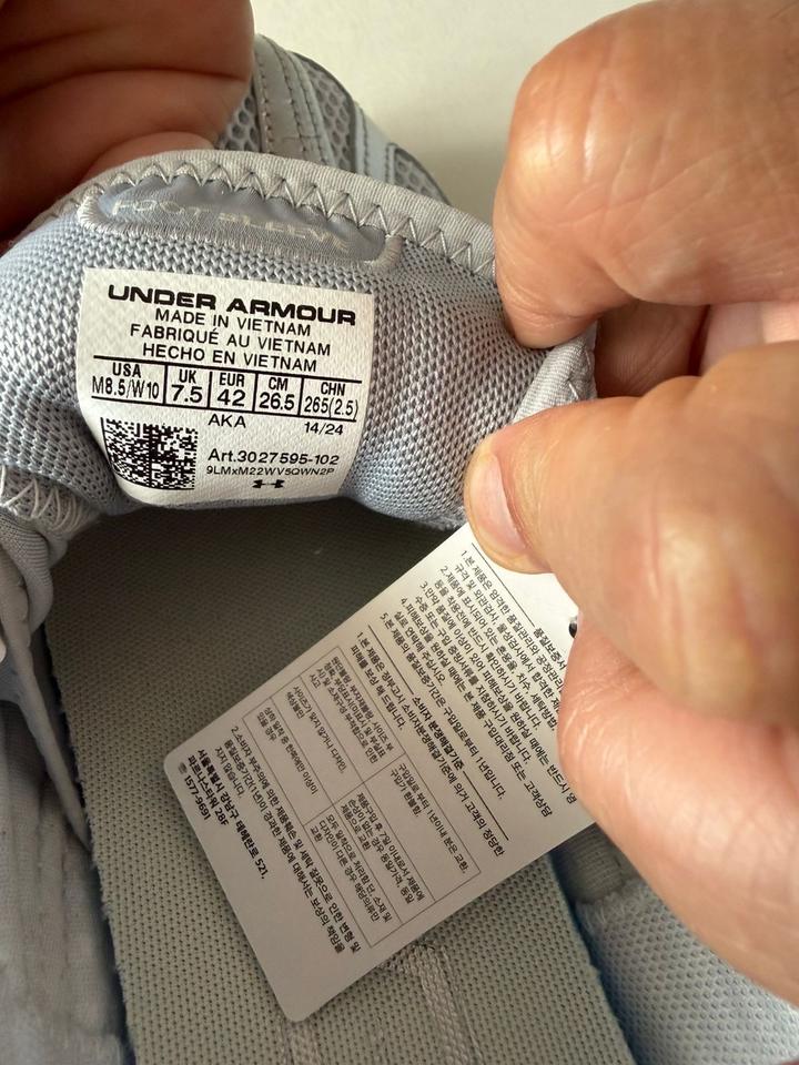 Новые кроссовки Under Armour 41