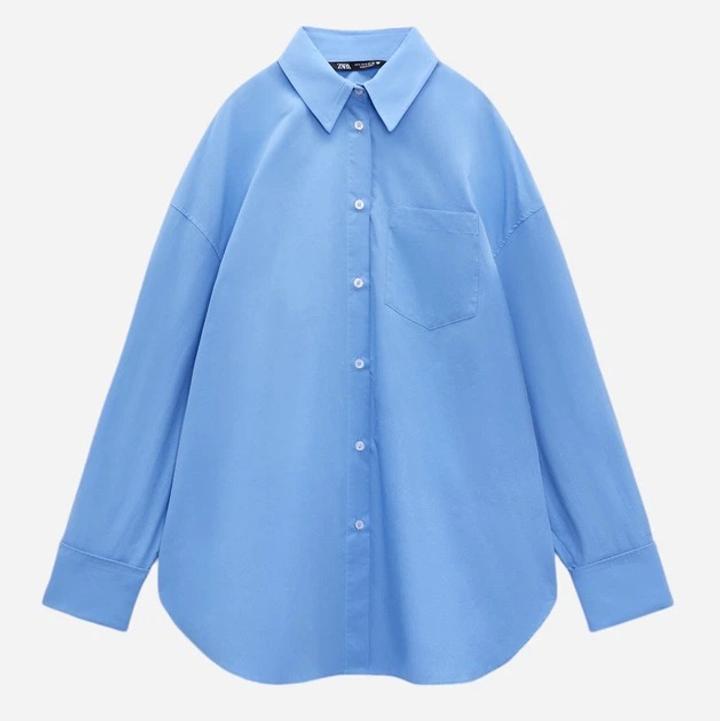 Рубашка Zara Оверсайз Новая