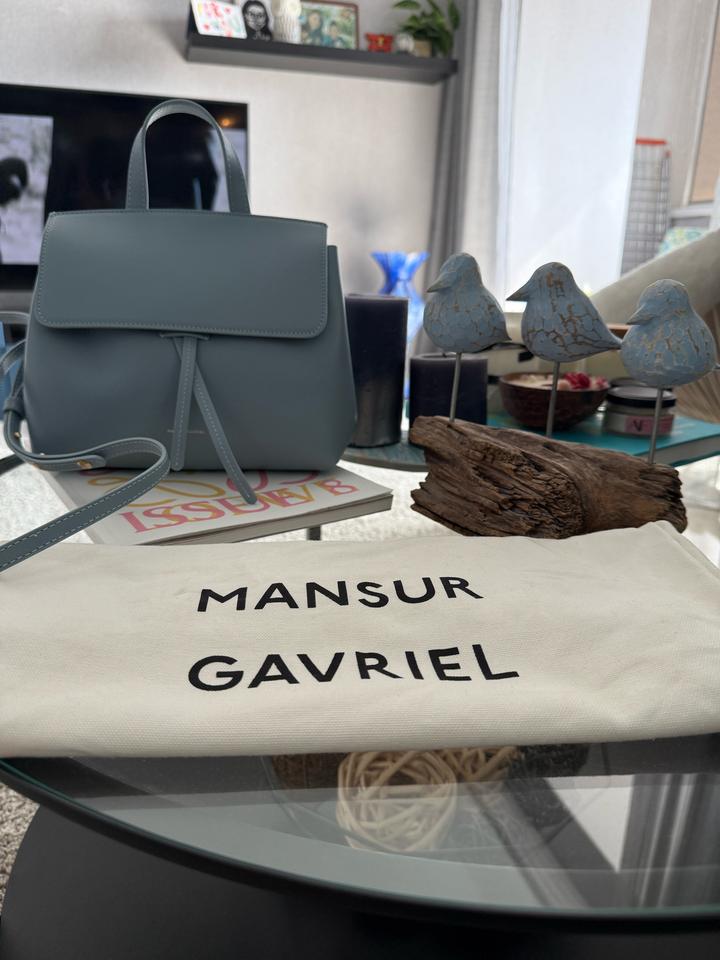 Blue mini bag Mansur Gavriel