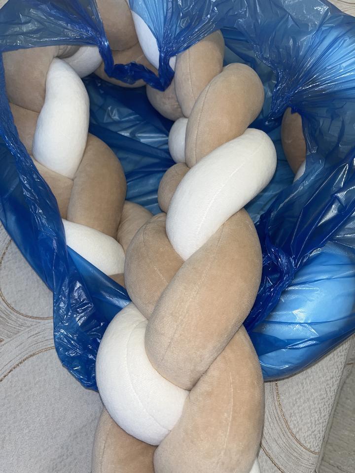 Бортик косичка