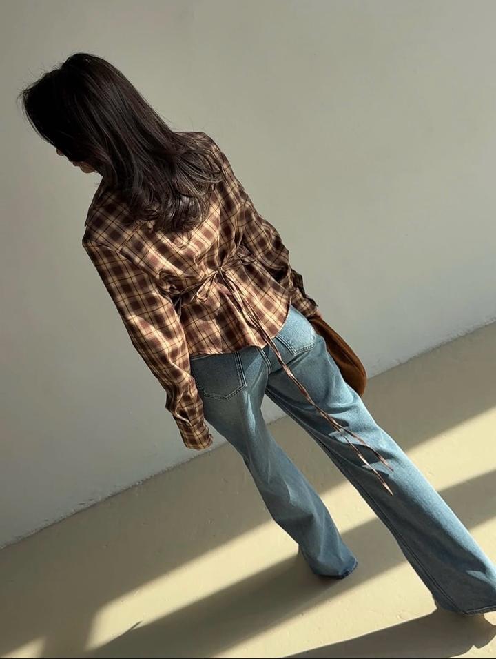 Рубашка корсетного кроя