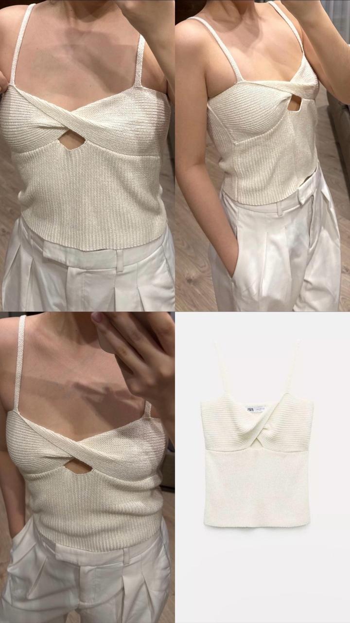 4 топа Zara, Stradivarious