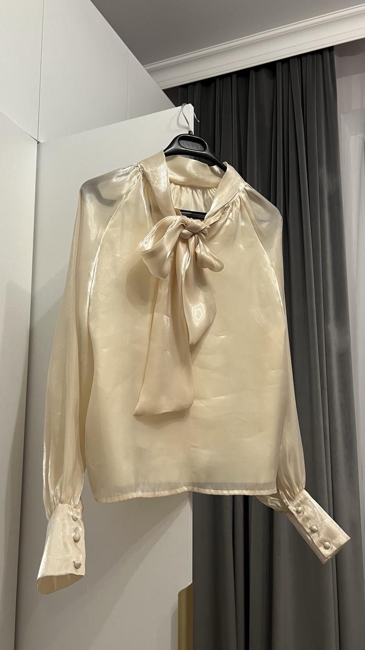 Блузка из органзы