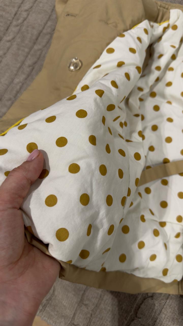 Тренч Zara baby для девочки