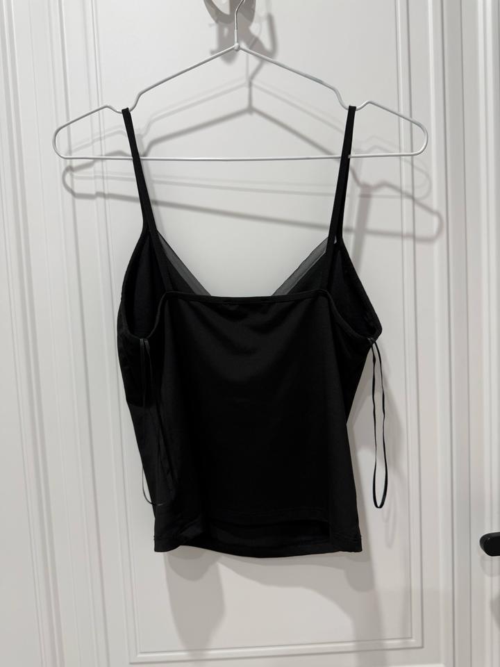 Черный топ от Zara