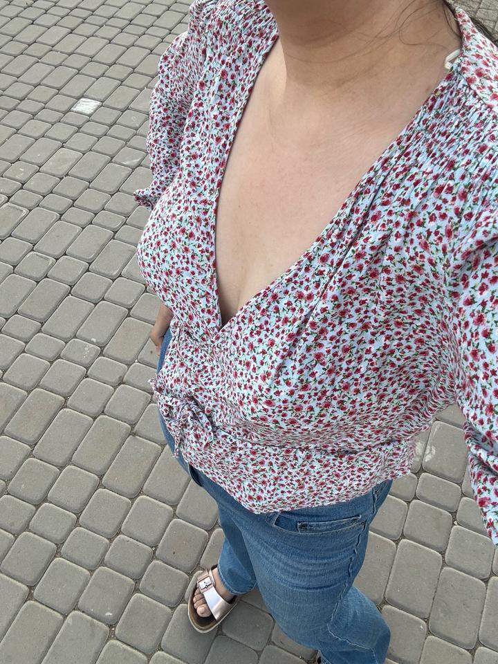 Блуза Zara на запах
