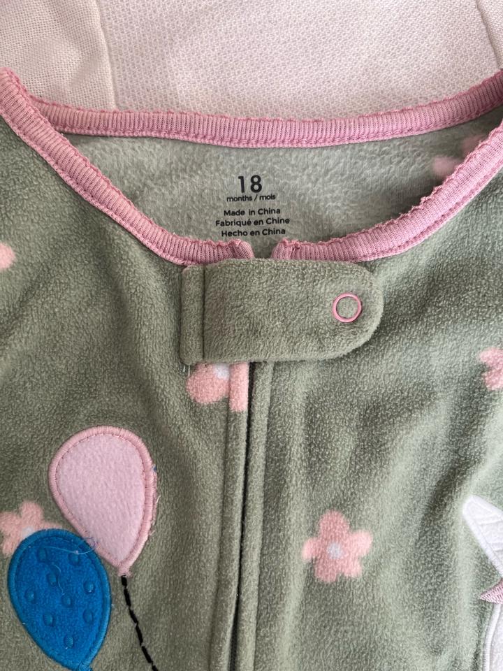 Carter’s флисовый комбинезон