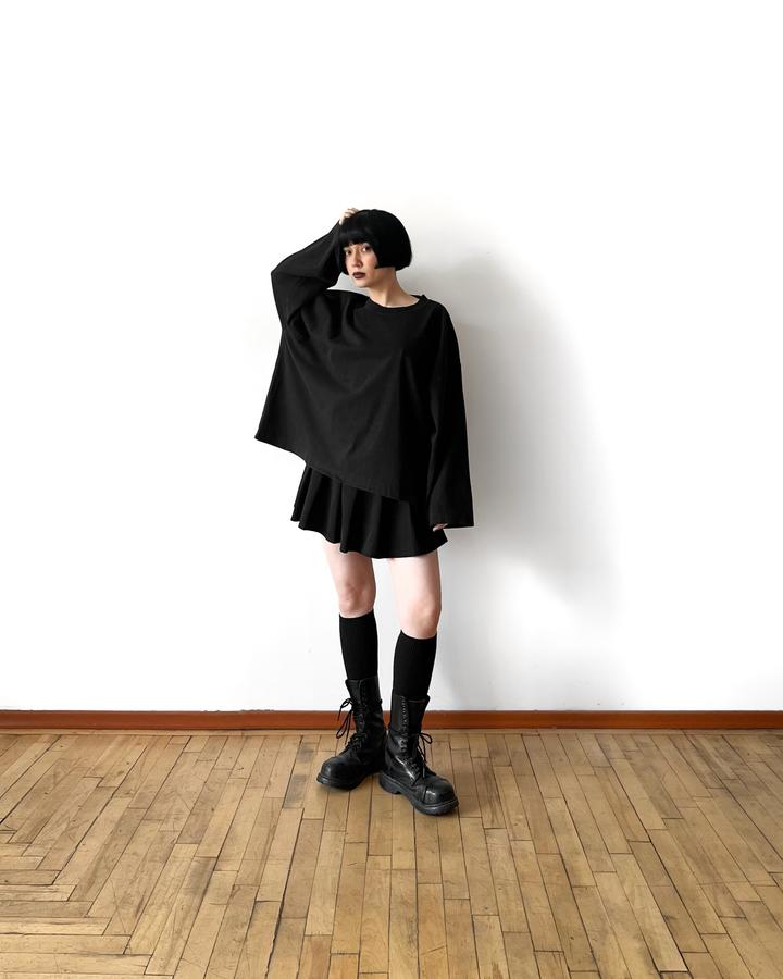 базовая черная юбка s.aix